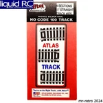 Atlas Trains 825 Ho Code 100 1.5 Inch Straight (4). Fixed Price $9.26.