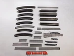 70X Roco H0 Track, Defects/good: 4402 + 4222 4446 42406 Etc #CU900-2. Fixed Price $61.62.