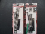 Pair Of Atlas Ho Scale Switches #4 Left #850 Remote & #860 Manual Nickel Silver. Fixed Price $30.00.