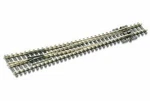 Peco SLE388 Scale Turnout Right-hand #8 Code 80, Long, 36" Radius Electrofrog. Fixed Price $47.99.
