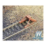 Walthers 933-3511 Track Bumpers Kit Pkg (12) Ho Scale Train. Fixed Price $14.99.