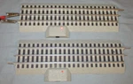Lionel 81313 Two X Fastrack P-e-p Accessory Power Lock-on Sections O/027 Ga.. Fixed Price $20.00.