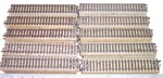 50 X Vintage 5106 Marklin Ho/ooo Straight (7-3/32") Full Section 3-RAIL Track. Fixed Price $99.95.