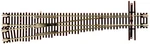 Atlas Code 55 #7 Left Turnout ATL2052-NEW. Fixed Price $18.95.
