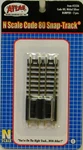 New Atlas #2536 Code 80 Bumper Tracks Pk. Fixed Price $5.06.