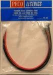 New Peco PL82 Power Feed Rail Joiners Code 55-80 4 Pairs. Fixed Price $14.71.