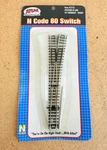 Atlas #2753 Scale #6 Nickel Silver Right Hand Switch Turnout. Fixed Price $19.00.
