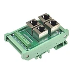 RJ45 Way Screw Terminal Breakout Board Compact Ethernet Connector Din Rail .... Fixed Price $21.29.