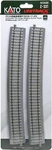 Kato Ho Gauge Pc Large-diameter Curved Line R1606-11.25 (4 Pieces) 2-331. Fixed Price $18.34.