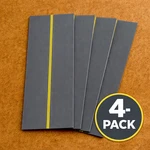 Hot Hobby Roadscapes 2-LANE Straight Plate Double Yellow (4-PACK). Fixed Price $24.99.