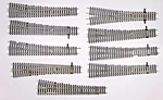 (9) Ho Shinohara Code 100 Switches (lot 5938). Fixed Price $55.00.