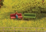 Walthers Scenemaster 949-4146 Ho Benches PKG(8). Fixed Price $7.99.
