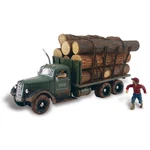 Woodland Scenics AS5343 N-scale Tim Burr Logging Truck W/ Figure Autoscenes. Fixed Price $20.99.