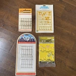 4X Ho Scale Tyco Bachmann Railroad & Street Signs, Crossing Signals Packs F/s. Fixed Price $8.00.