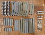 Kato Unitrack Huge Lot Scale - 32 Tracks Plus Pier Set. Fixed Price $150.00.