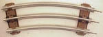 Lionel 6-65014 O27 Half-curved Track (50). Fixed Price $73.50.