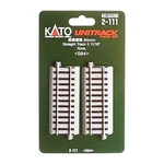 Kato 2-111 Ho Unitrack 94MM 3 11/16IN Straight 2P One Size. Fixed Price $17.99.