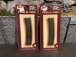 Atlas #2016 Scale Code 55 13.75" Radius Track (12 Sections). Fixed Price $23.99.
